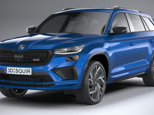 Skoda Kodiaq RS 2022 Modèle 3D