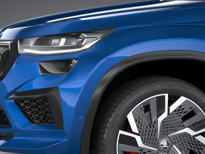 Skoda Kodiaq RS 2022 Modèle 3D
