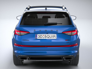 Skoda Kodiaq RS 2022 Modèle 3D