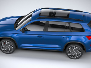 Skoda Kodiaq RS 2022 Modèle 3D