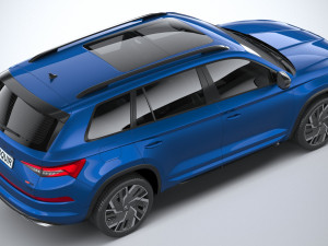Skoda Kodiaq RS 2022 Modèle 3D