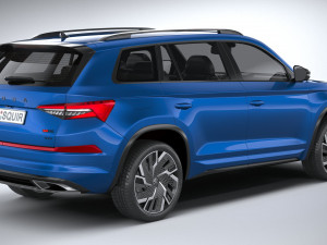 Skoda Kodiaq RS 2022 Modèle 3D