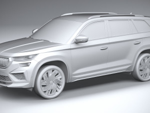 Skoda Kodiaq RS 2022 Modèle 3D