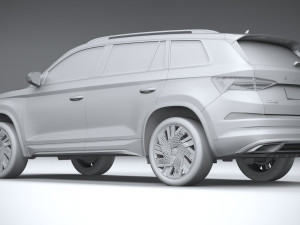 Skoda Kodiaq RS 2022 Modèle 3D