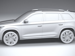 Skoda Kodiaq RS 2022 Modèle 3D