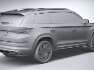 Skoda Kodiaq RS 2022 Modèle 3D