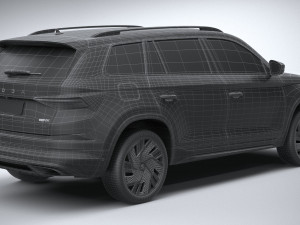 Skoda Kodiaq RS 2022 Modèle 3D