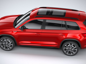 Skoda Kodiaq Sportline 2022 3D Model