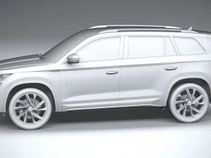 Skoda Kodiaq Sportline 2022 Modello 3D