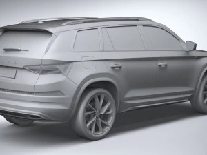 Skoda Kodiaq Sportline 2022 Modello 3D