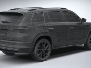Skoda Kodiaq Sportline 2022 Modello 3D