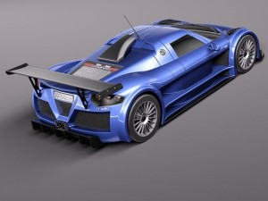 Gumpert Apollo 3D 모델