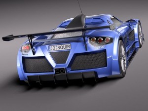 Gumpert Apollo 3D 모델