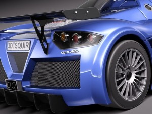 Gumpert Apollo 3D 모델