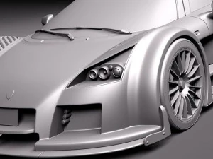 Gumpert Apollo 3D Model
