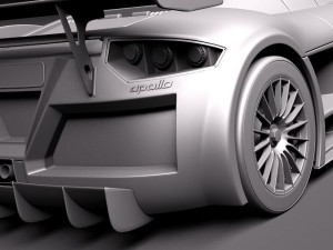 Gumpert Apollo 3D 모델