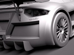 Gumpert Apollo 3D Model