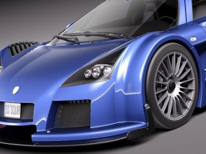 Gumpert Apollo 3D 모델