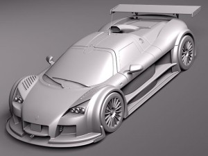 Gumpert Apollo 3D 모델