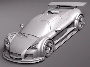 Gumpert Apollo 3D Model