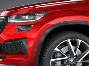 Skoda Kodiaq Sportline 2022 Modelo 3D