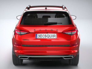 Skoda Kodiaq Sportline 2022 Modelo 3D