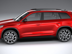 Skoda Kodiaq Sportline 2022 Modelo 3D