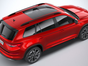Skoda Kodiaq Sportline 2022 Modelo 3D