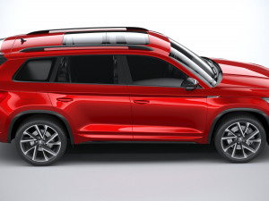 Skoda Kodiaq Sportline 2022 Modelo 3D