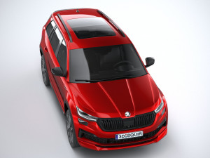 Skoda Kodiaq Sportline 2022 Modelo 3D