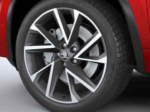 Skoda Kodiaq Sportline 2022 Modelo 3D