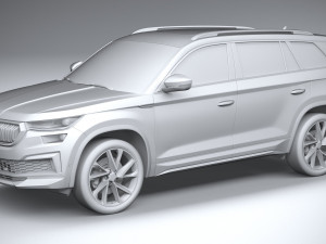 Skoda Kodiaq Sportline 2022 Modelo 3D
