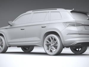 Skoda Kodiaq Sportline 2022 Modelo 3D