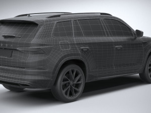 Skoda Kodiaq Sportline 2022 Modelo 3D