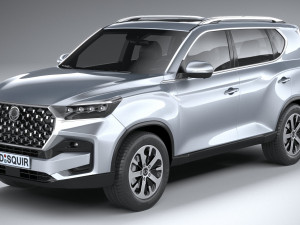 Ssangyong Rexton 2021 Modèle 3D