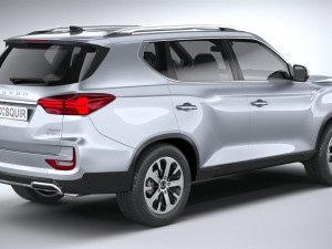 Ssangyong Rexton 2021 Modèle 3D