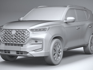 Ssangyong Rexton 2021 Modèle 3D