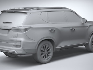 Ssangyong Rexton 2021 Modèle 3D