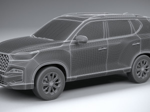 Ssangyong Rexton 2021 Modèle 3D