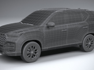 Ssangyong Rexton 2021 Modèle 3D