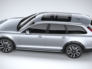 Volvo V90 Cross Country 2020 lowpoly 3D Model