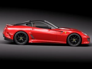 Ferrari 599 GTO 2011 3D Model