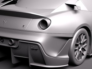 Ferrari 599 XX 2010 Modelo 3D