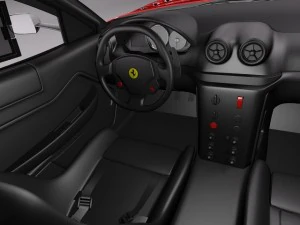 Ferrari 599 XX 2010 3D Model