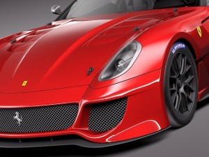 Ferrari 599 XX 2010 Modelo 3D