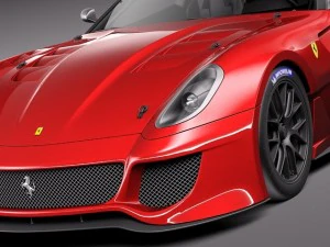 Ferrari 599 XX 2010 3D Model