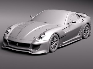 Ferrari 599 XX 2010 Modelo 3D