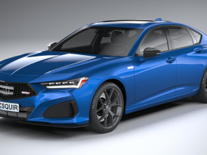 Acura TLX Type S 2021 3D मॉडल