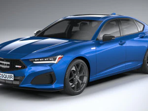 Acura TLX Type S 2021 3D Model