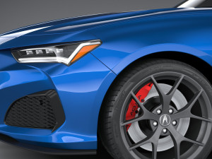 Acura TLX Type S 2021 3D मॉडल